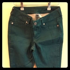 Jeggings forest green